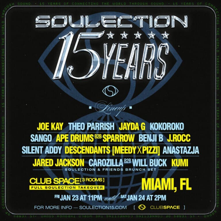 Soulection Event at Club Space: Schedule and Lineup