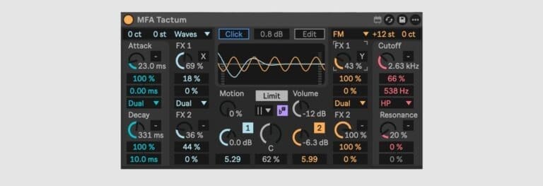 Manifest Audio Unleash Free Synth: Tactum