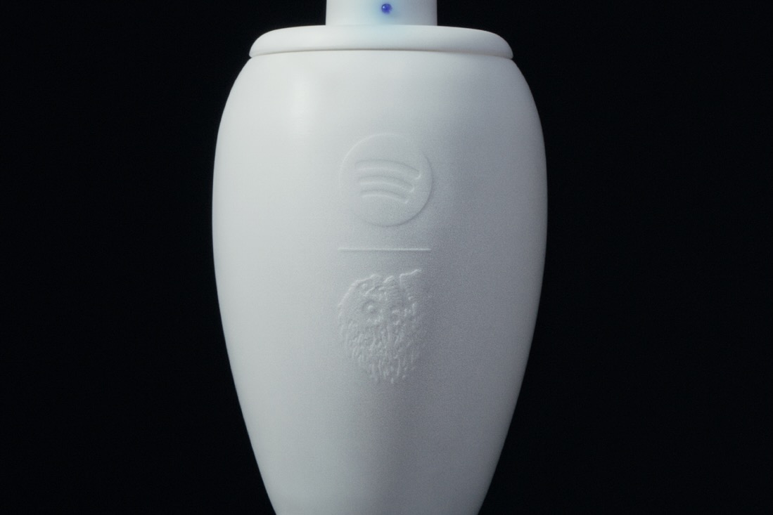 Liquid Death & Spotify Release Urn With Built-In Speaker