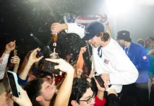 U.S. Olympics Hockey Team Celebrates Win at E11EVEN in Miami