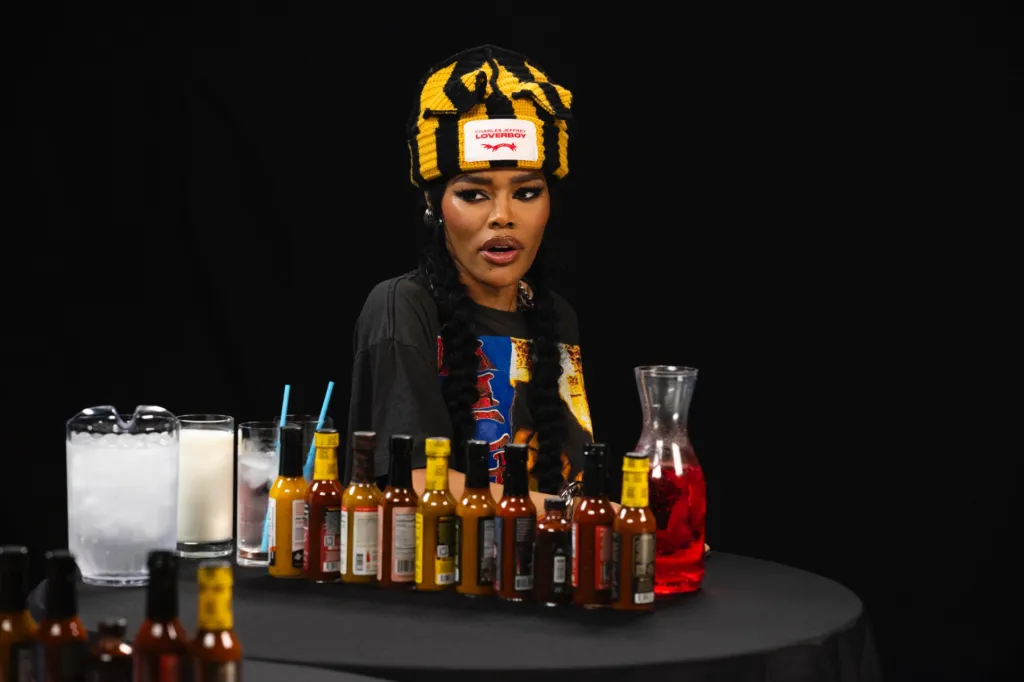 Teyana Taylor Keeps Her Cool on ‘Hot Ones,’ Talks Fantasy Restaurant