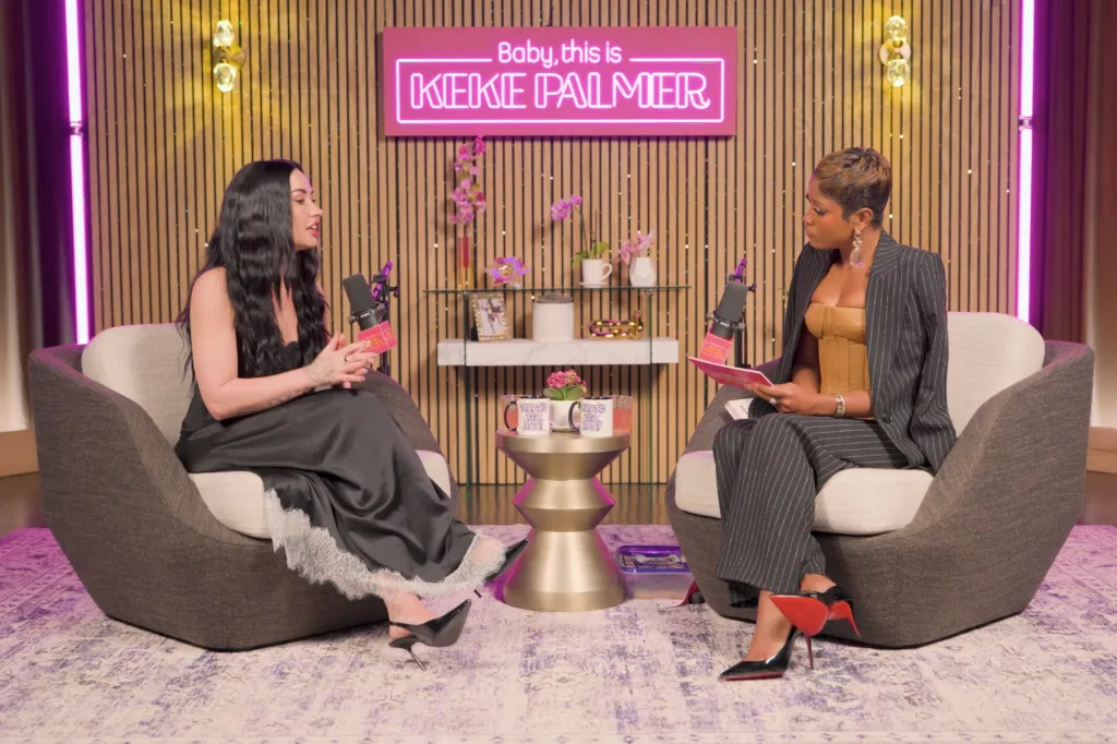 Demi Lovato & Keke Palmer Bond Over Age-Gap Relationships