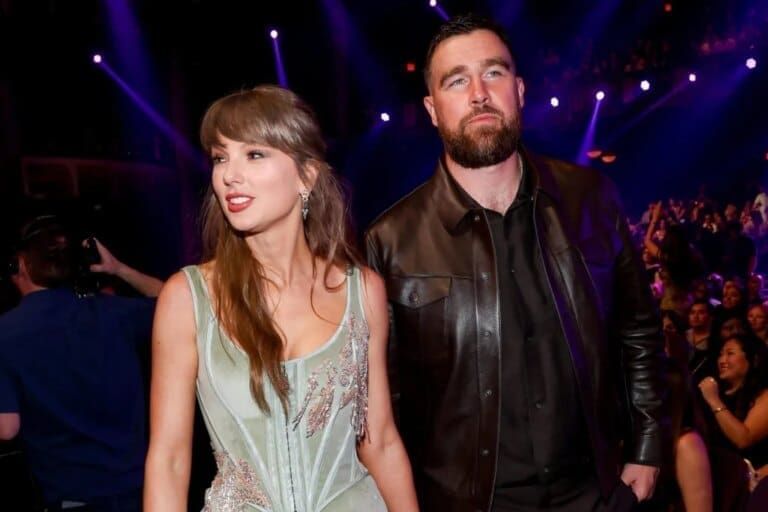 Travis Kelce Reacts to Taylor Swift Being Called His ‘Wife’: Video