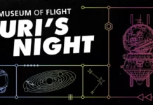 Yuri’s Night blasts off at the Museum of Flight in the glow of Artemis II moon mission