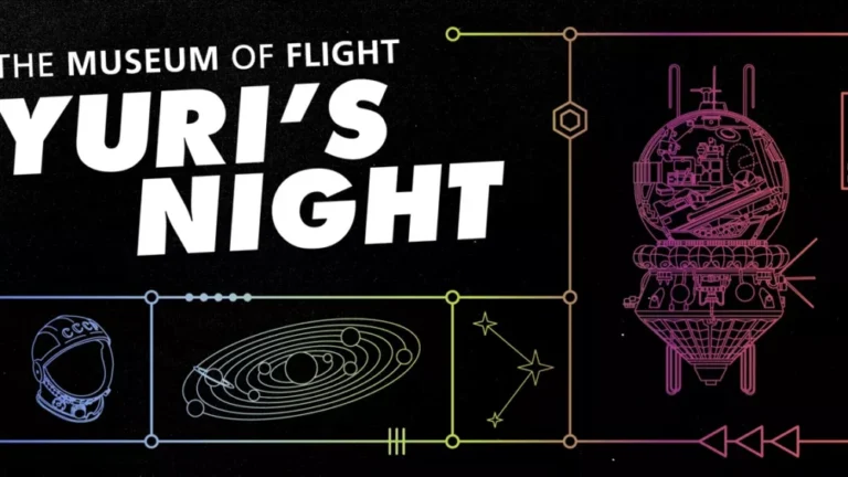 Yuri’s Night blasts off at the Museum of Flight in the glow of Artemis II moon mission