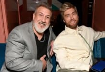 Lance Bass Surprises Joey Fatone at ‘& Juliet’ for ‘It’s Gonna Be Me’