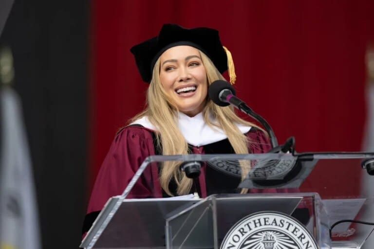 Hilary Duff’s Northeastern University Commencement Speech