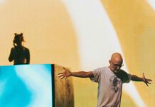 Moby shares acoustic ‘Natural Blues’ with Jacob Lusk backstage at Coachella: Watch