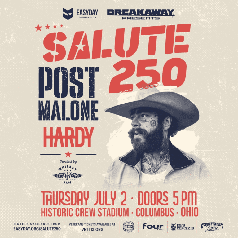 Breakaway Branches To Country Music With Salute 250 Festival, Featuring Post Malone And HARDY