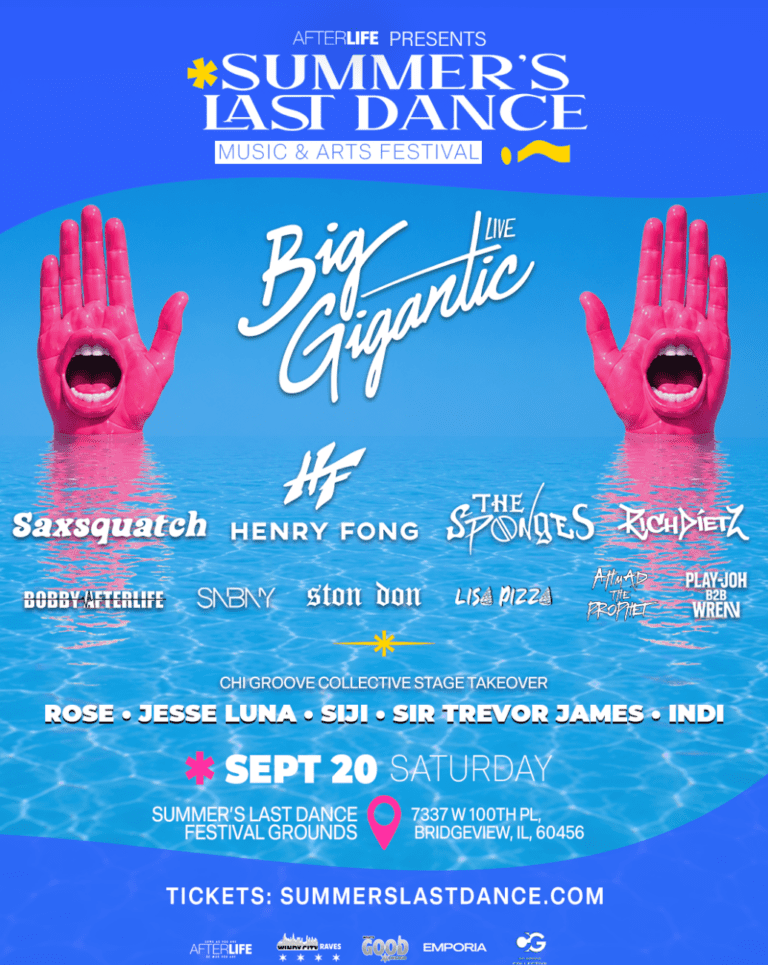 Chicago’s Acclaimed Philanthropic Festival Summer’s Last Dance Unveils Phase 1 Lineup