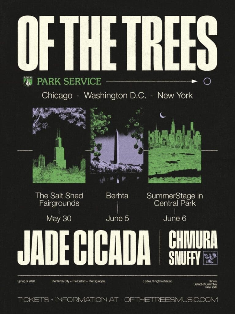Of The Trees Brings “Park Service” to Chicago, D.C., NYC