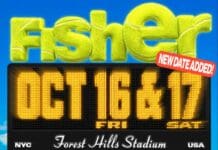 FISHER Announces 2 Headline Shows at Forest Hills Stadium NYC