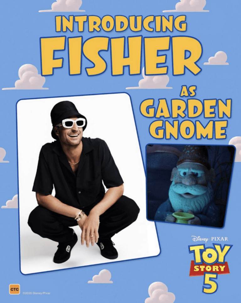FISHER To Feature In Australian Version of Toy Story 5