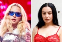 Madonna, Charli xcx Sit Together at YSL Men’s Fashion Show in Paris