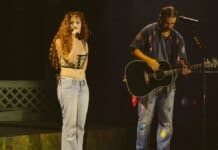 Noah Kahan and Chappell Roan Perform ‘California’ at Rose Bowl