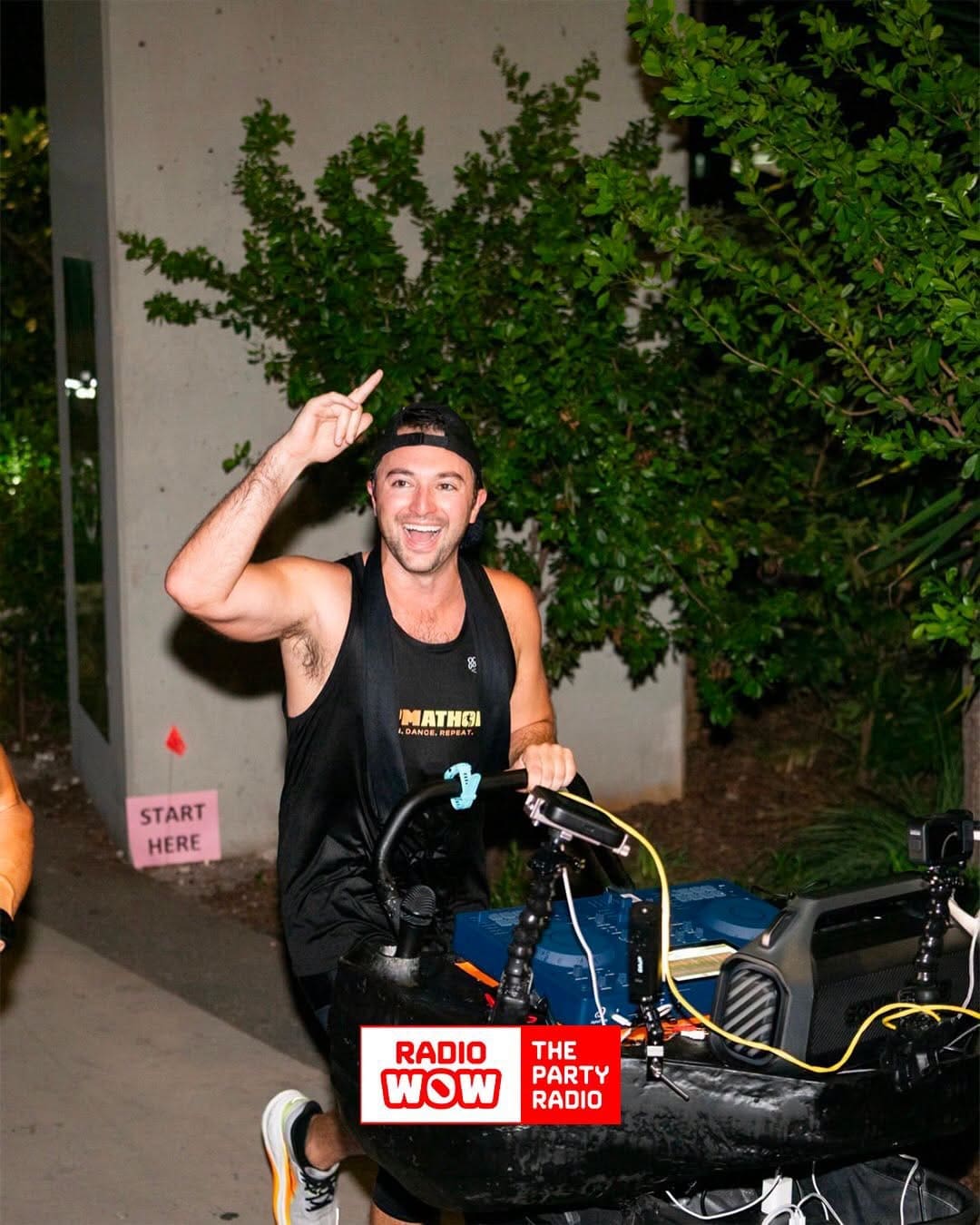 Miami DJ Sets Guinness World Record Mixing Live While Running