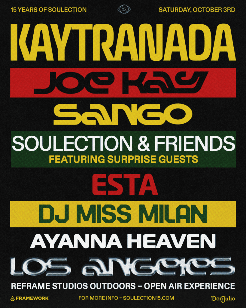 Soulection Taps KAYTRANADA for LA’s 15-Year Anniversary Show