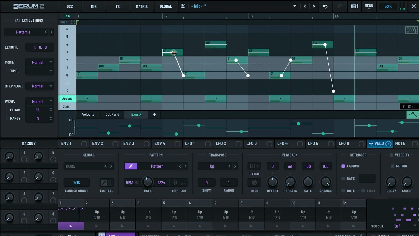 Serum 2 Arpeggiator Guide: Patterns, Expression & Glide