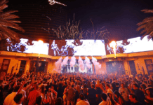 The Chainsmokers Return to Encore Beach at Night